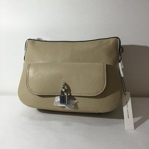 Marc Jacobs Lock That Leather Messenger Bag